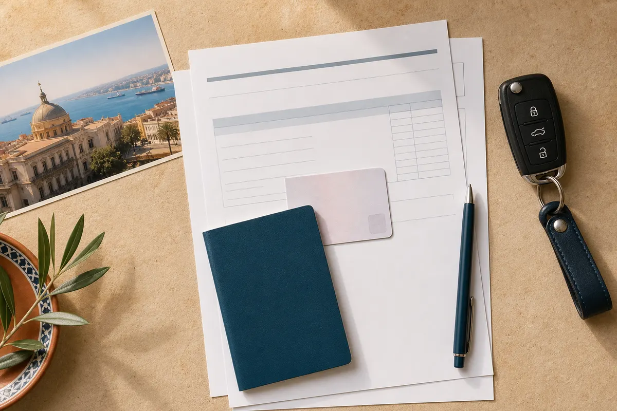 Documents et clés à vérifier avant une location de voiture